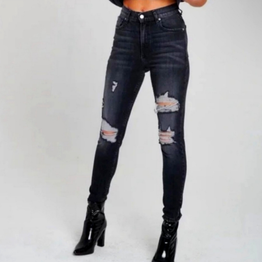 Revice Uptown High Waist Straight Leg Jeans Nirvana